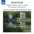 Medtner / Stewart - Violin Sonatas 1 & 2 / 2 Canzonas With Dance - Music CD
