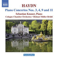 Haydn / Knauer / Cologne Co / Muller-bruhl - Piano Concertos 3 4 9 & 11 - Music CD