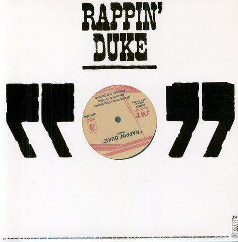 Rappin' Duke - Rappin' Duke ( John Wayne Rap ) - Vinyl Record