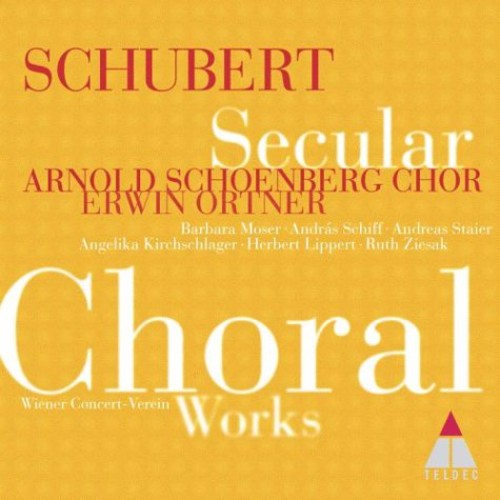 Schubert,f. - Choeurs Profanes - Music CD