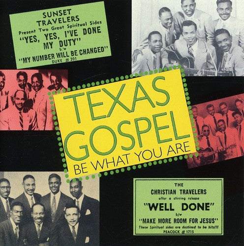 Texas Gospel Vol 2: Be What You Are / Various - Texas Gospel Vol 2: Be What You Are / Various - Music CD