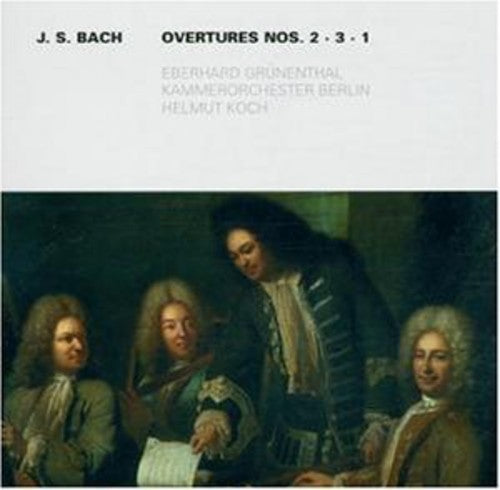 Bach / Grunenthal / Bco / Koch - Overtures 1-3 - Music CD