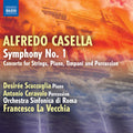 Casella / Orchestra Sinfonica Di Roma / La Vecchia - Symphony No 1 / Concerto For Strings Piano - Music CD