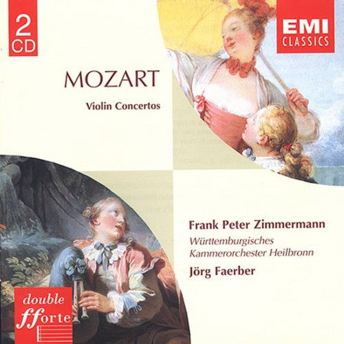 Mozart / Zimmermann / Faerber / Wurttemberg Co - Violin Concertos 1-5 - Music CD