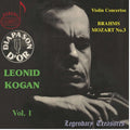 Brahms / Mozart / Kogan / Bso / Monteux - Violin Concertos 1 - Music CD