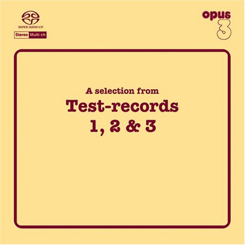 Various Artists - Selection From Test-records 1 & 2 & 3 / Various - Super Audio CD