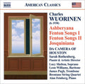 Wuorinen / Da Camera Of Houston - Ashberyana / Fenton Songs 1 & 2 - Music CD