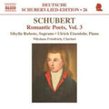 Schubert / Rubens / Eisenlohr / Friedrich - Romantic Poets 3 - Music CD