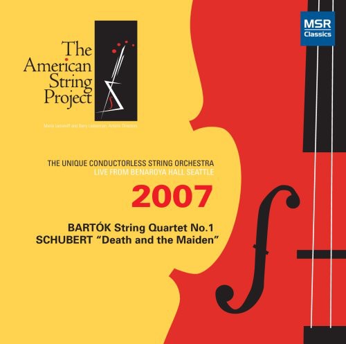Schubert / Bartok / Kavafian / Fleezanis - American String Project 2007 - Music CD