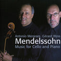Mendelssohn / Meneses / Wyss - Music For Cello & Piano - Music CD