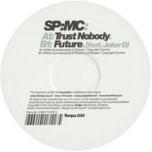 Sp:mc - Trust Nobody / Future - Vinyl Record
