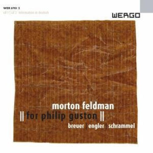 Feldman / Breuer / Engler / Schrammel - For Philip Guston - Music CD