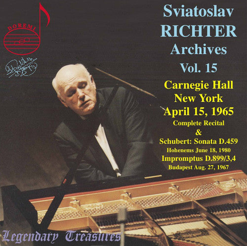 Schubert / Richter - Archives 15 - Music CD