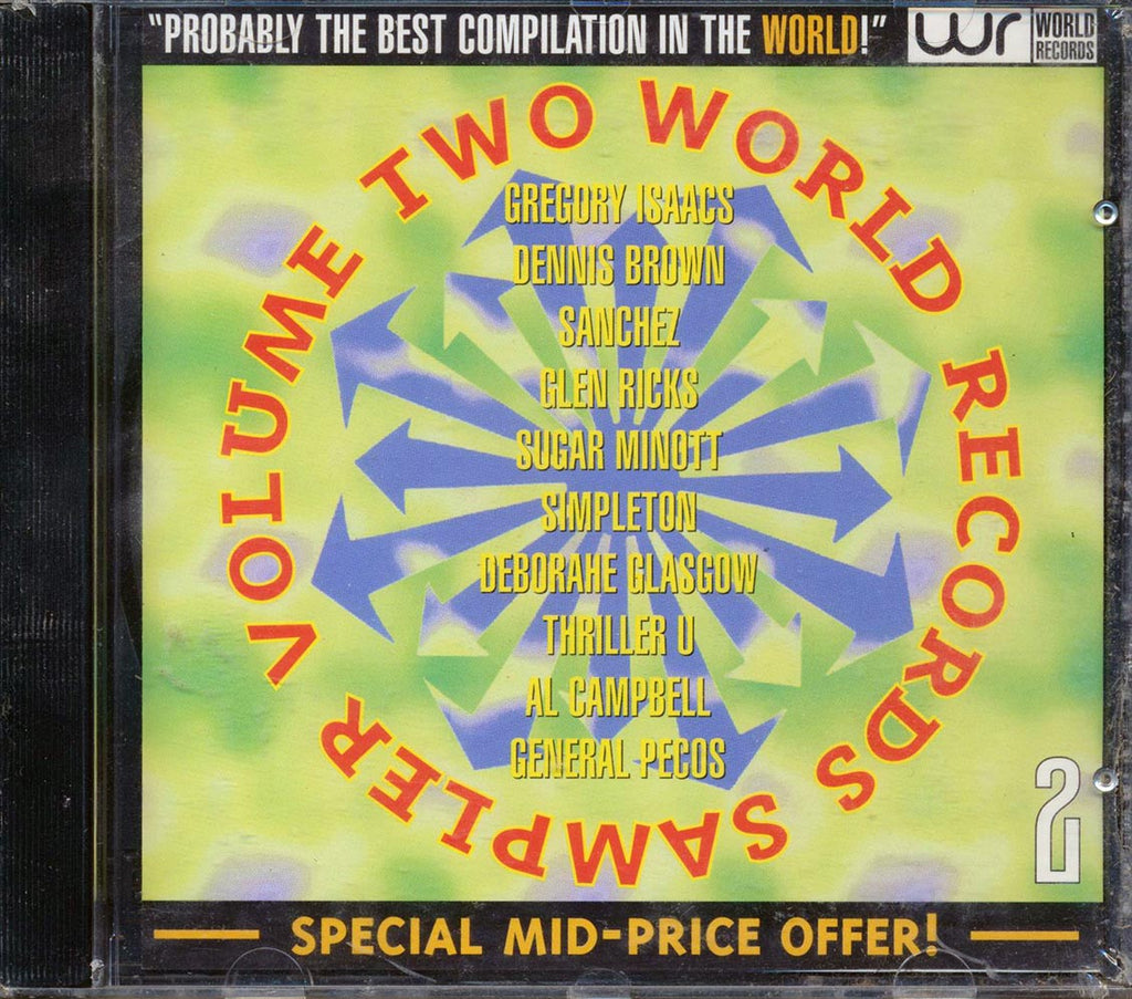 Gregory Isaacs, Dennis Brown, Sugar Minott, Etc. - World Records Sampler Volume 2 Music CD