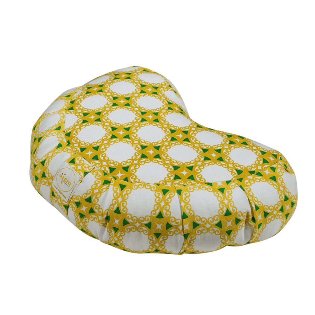 Maji Sports Halfmoon Zafu Yoga Meditation Pillow