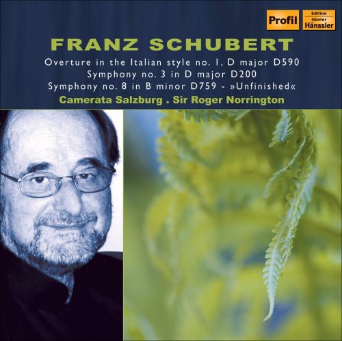 Schubert / Camerata Salzburg / Norrington - Overture In The Italian Style No. 1 D Major D590 - Music CD