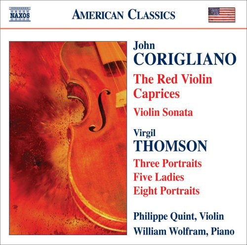 Corigliano / Thomson / Quint / Wolfram - Violin Sonata / Red Violin / Caprices / Five Ladie - Music CD