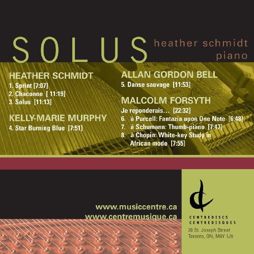 Schmidt / Bell / Murphy / Forsyth - Solus - Music CD