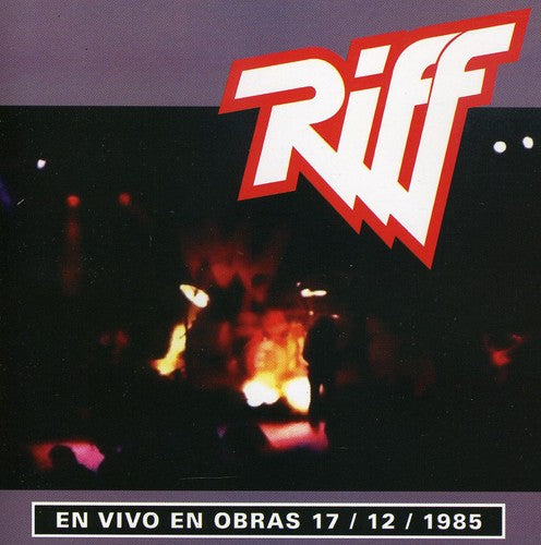 Riff - En Vivo En Obras 1985 - Music CD