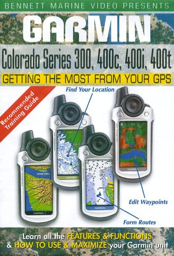 Garmin Colorado Series 300 400c 400i & 400t - Garmin Colorado Series 300 400c 400i & 400t - DVD