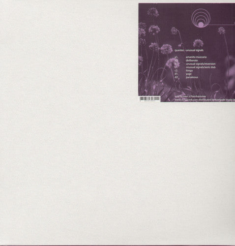 Quantec - Unusual Signals - Vinyl Record