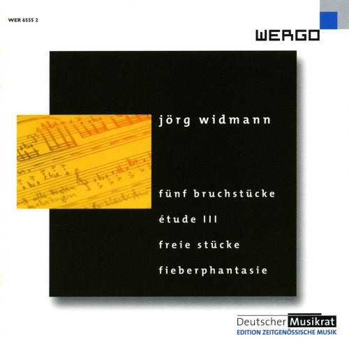 Widmann - Funf Bruchstucke / Etude Iii - Music CD
