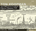 Buxtehude / Meyer / Pahn / Zomer / Abo / Koopman - Complete Works 7: Vocal Works - Music CD