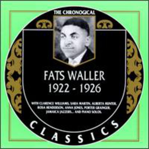 Waller,fats - 1922-26 - Music CD