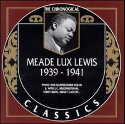 Lewis,meade Lux - 1939-1941 - Music CD