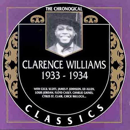 Williams,clarence - 1933-1934 - Music CD