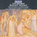 Gregorian School Of Venice / Menga - Resonet Intonet - Music CD