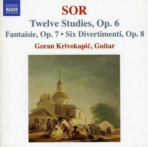 Sor / Krivokapic - Twelve Studies Op. 6 / Fantaisie Op. 7 - Music CD