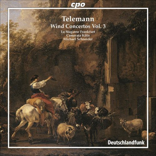Telemann / Schneider / Stagione Frankfurt / Koln - Wind Concertos 3 - Music CD
