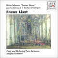 Liszt / Grimbert,jacques - Liszt: Missa Solennis Graner Messe - Music CD