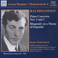 Rachmaninoff / Moiseiwitsch / Sargent / Cameron - Piano Concertos - Music CD
