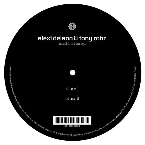 Delando,alexi & Rohr,tony - Machine Run - Vinyl Record