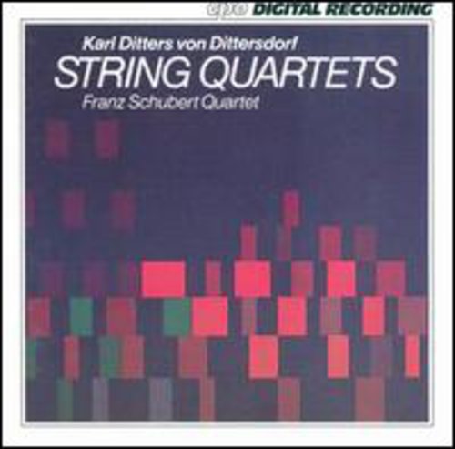 Dittersdorf / Franz Schubert Quartet - String Quartets 1 3 4 & 5 - Music CD
