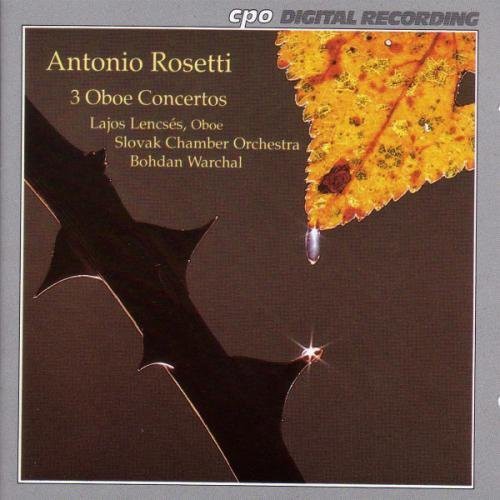 Rosetti / Lences / Warchal - Oboe Concerti - Music CD