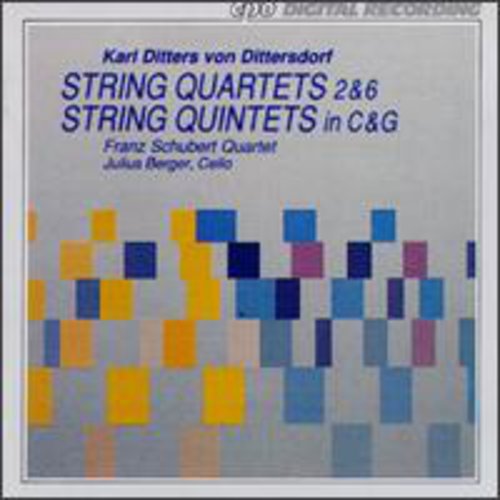Dittersdorf / Franz Schubert Quartet - String Quartets 2 & 6 - Music CD