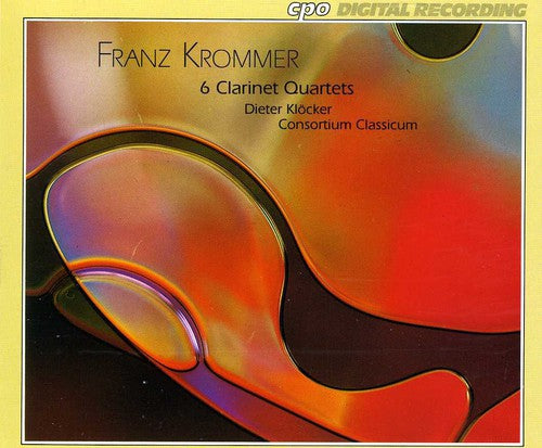 Krommer / Klocker / Consortium Classicum - Clarinet Quartets - Music CD