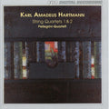 Hartmann / Pellegrini Quartet - String Quartets 1 & 2 - Music CD