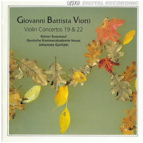 Viotti / Goritzki / Kussmaul - Violin Concertos 19 - Music CD