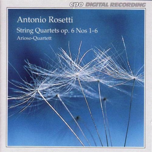 Rosetti / Arioso Quartet - String Quartets 1-6 - Music CD