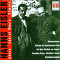 Eisler / Berliner Singakademie / Berlin Rso - Choral Music - Music CD