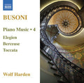 Busoni / Harden - Piano Music 4 - Music CD