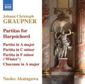 Graupner / Akutagawa - Partitas For Harpsichord - Music CD
