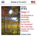 Ives / Baty / Gardner / Plenk - Songs 3 - Music CD