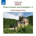 Ries / Kagen - Piano Sonatas & Sonatinas 1 - Music CD