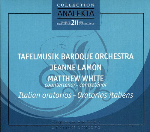 White,matthew / Tafelmusik Baroque Orchestra - Italian Oratorios - Music CD