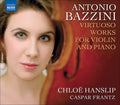 Bazzini / Hanslip / Frantz - Works For Violin & Piano: Etudes Calabrese - Music CD